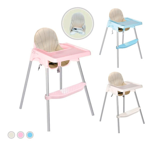 Silla Alta De Comer Para Bebé - Niños - Estilo Nórdico