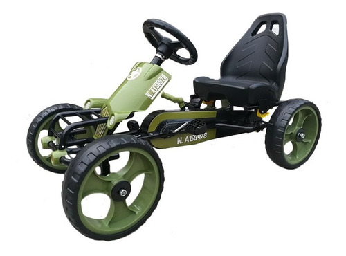 Go Kart Racing Army Verde - Kidscool