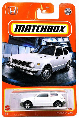 Matchbox 1976 Honda Cvcc #49 2021 Blanco