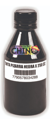 Tinta Para Marcador Negro De Pizarra Trabi Botella X 250cc