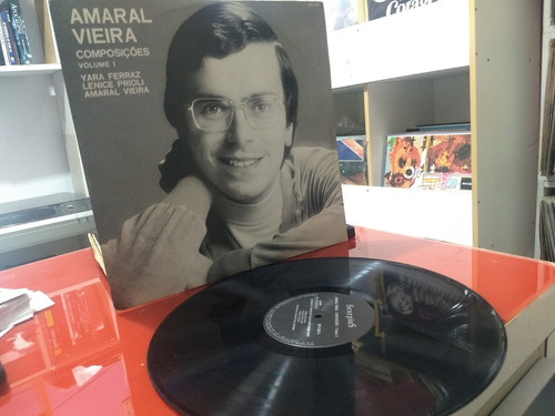 Lp/vinil - Amaral Vieira - Composições Volume 1 - Ex. Estado