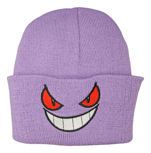 Gorro Pokemon Morado Bordado Premium Beanie