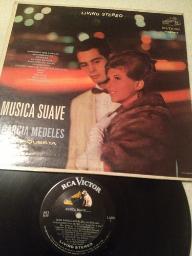 Orquesta Juan Garcia Medeles Musica Suave Disco De Vinil 