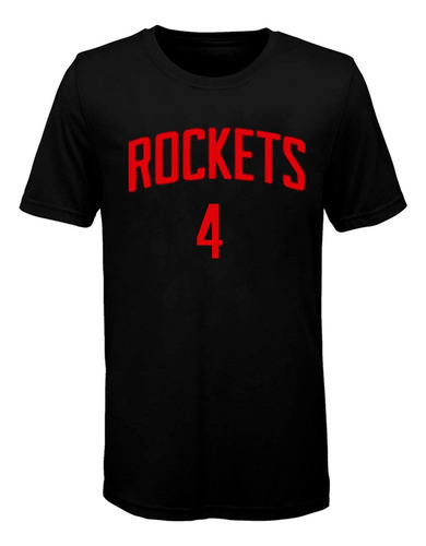Remera Algodon Basket (022) Houston Rockets - Jugadores