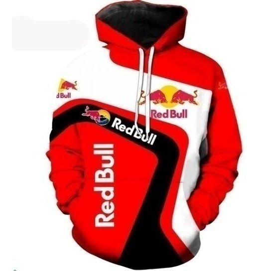 blusa corta vento da red bull