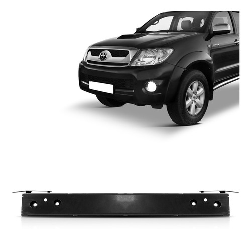 Alma Parachoque Dainteiro Hilux 2009 2010 2011 Com Suporte