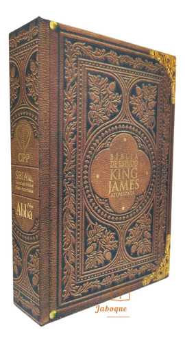 Bíblia Estudo King James Letra Grande Hipergigante Capa Dura