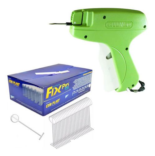 Revolver Etiqueta 2.000 Fixpin Kit Completo Pra Usar Loja