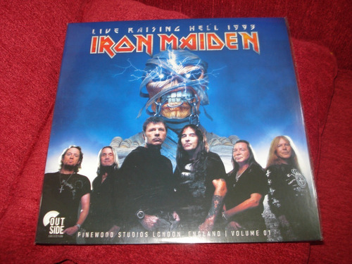 Vinilo Iron Maiden / Live Raising Hell 1993 (nuevo Sellado) 