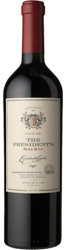 The Presidents Malbec Escorihuela Gascon 750 Ml Año 2021