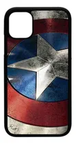 Comprar Funda Protector Case Para iPhone 11 Pro Max Capitan America