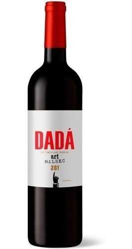 Vino Tinto Dada Art 391 Malbec Botella 750ml