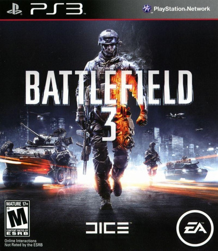 Jogo Battlefield 3 Ps3 Usado Mídia Física