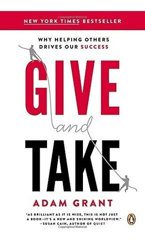 Libro Give And Take: Why Helping Others Drives Our Success