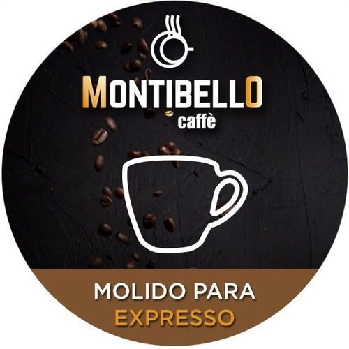 Café En Grano Montibello Italia,moka,brasil,colombia X 500g