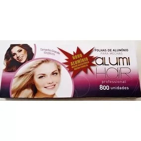 Papel Alumínio Para Mechas Promoção 3cxs 9,5x30 1000 Folhas