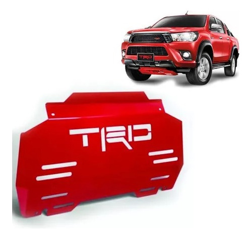 Cubre Carter - Tapa Motor Trd Toyota Hilux Revo 2015 - 2023