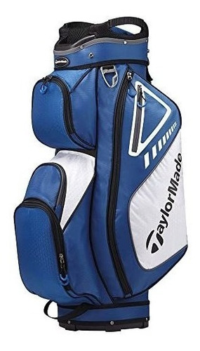 Bolso De Golf Taylormade Select St Cart Bag  Azul/blanco