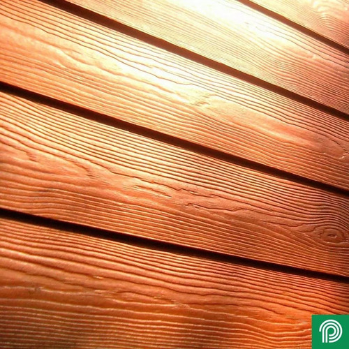 Imagen 2 de 8 de Revestimiento Pared Siding Fibrocemento 3.60mt X 20cm X 8mm