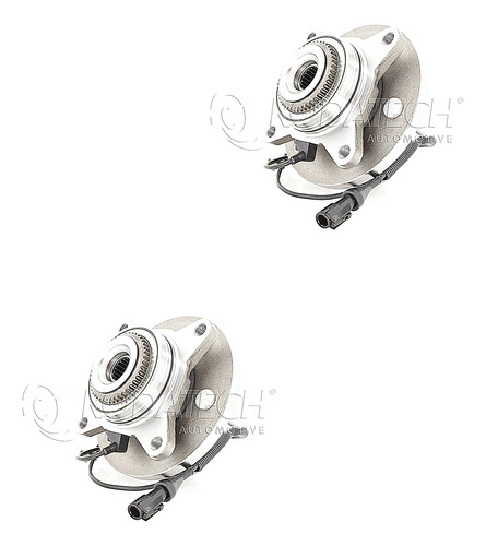 (2) Mazas Rueda Del C/conector Abs Lobo 8 Cil 5.4l 4wd 09/10