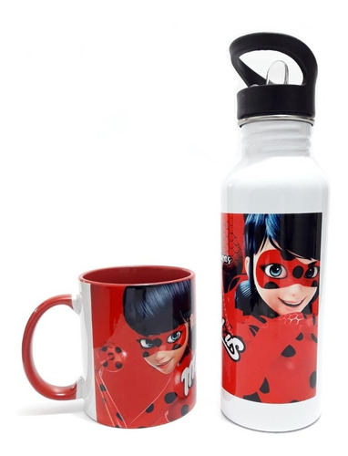 Ladybug Combo Taza, Tomatodo, Foto