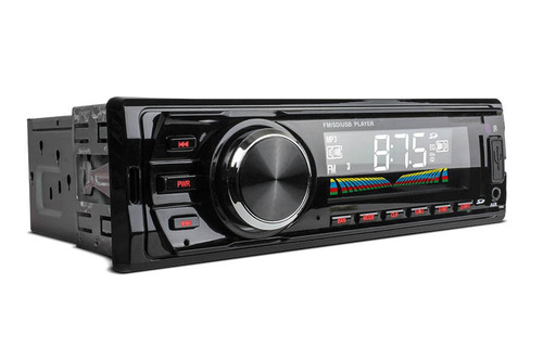 Imagen 3 de 4 de Autoestereo Mp3 Usb Sd Aux Radio Fm Digital Lcd 7w Control