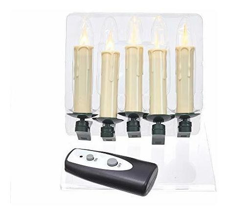 Kurt S. Adler Kurt Adler 5 Velas De Luz Led Blancas Cálidas 