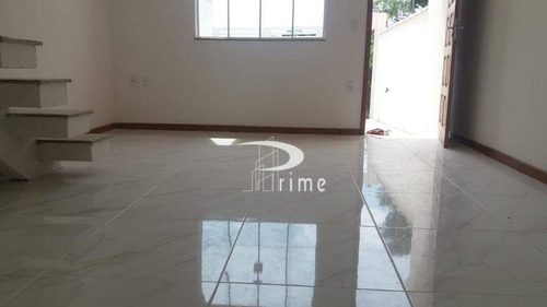 Casa Com 2 Dormitórios À Venda Por R$ 165.000,00 - Tribobó - São Gonçalo/rj - Ca0812