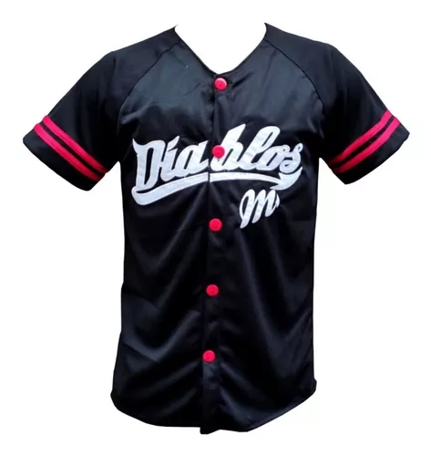 Jersey Diablos Negra