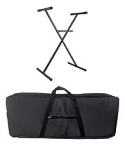 Comprar Combo Pack Soporte Teclado + Funda 5 Octavas Acolchada