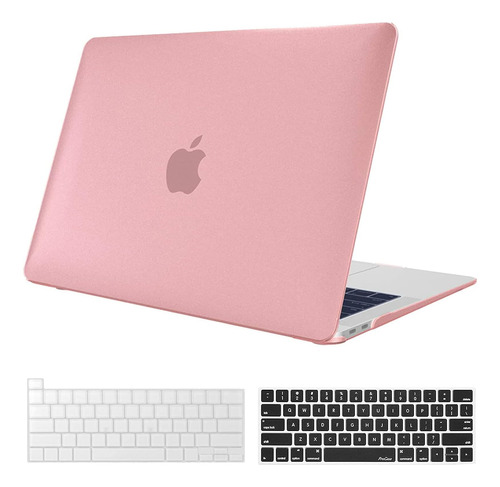 Funda/cubre Teclado Macbook Pro 13 2020 Hard Shell Rosa