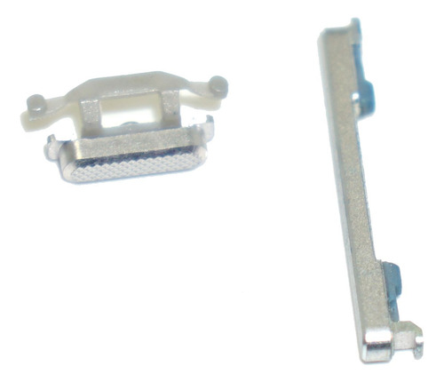 Refaccion Kit Botones Externos Para Huawe P9 Eva L09 Plata