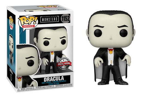 Pop Funko Universal Monsters Drácula Exclusivo