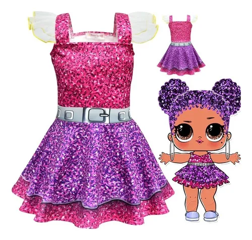 Vestido lol para niñas sale
