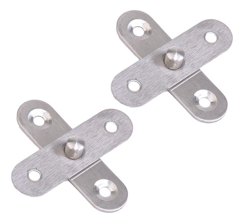 M 2 Piezas Bisagra Giratoria Oculta Puerta Gabinete Cocina