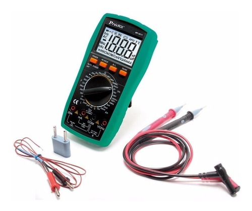 Tester Multimetro Proskit Mt5211 Lcr Inductancia Temperatura