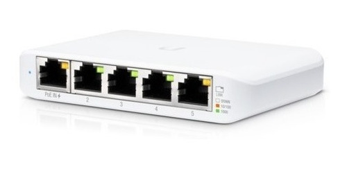 Switch 5 Puertos Gigabit Flex Mini Unifi Poe Usb-c Ubiquiti