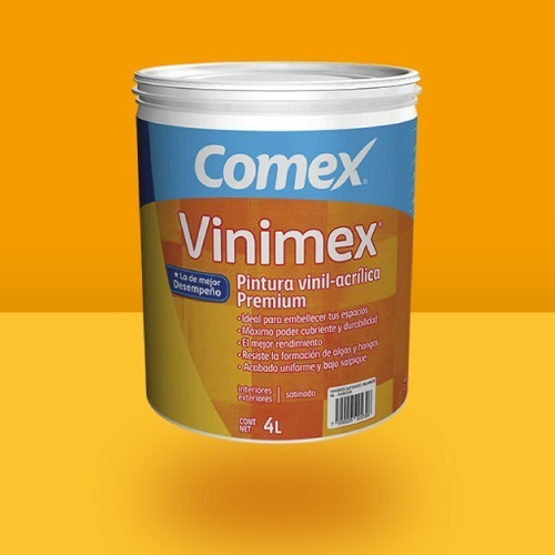 Imagen 1 de 1 de Galon De Pintura Blanca Vinilica Interior (4lts)