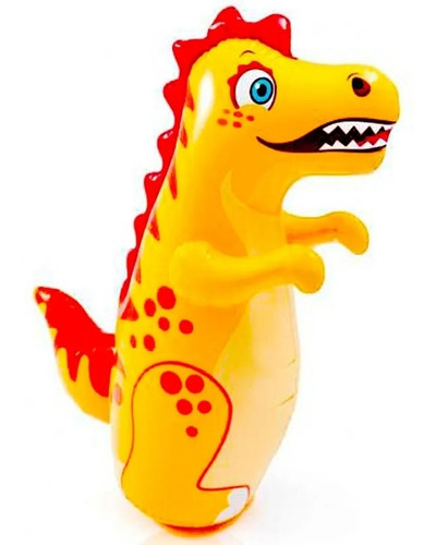 Imagen 1 de 2 de Dinosaurio Inflable Punching Bag Boxeador Niño Intex Juguete