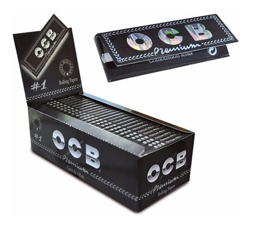 Papel De Fumar Ocb Premium #1 X 50 Libros X 50 Papelillos