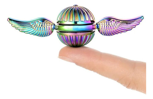 Spinner Metálico Snitch Dorada Harry Potter Quidditch 1pza
