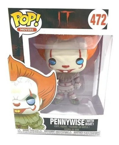Muñeco Figura Pop It Pennywise With Boat # 472