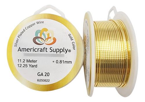 Alambre Para Bisutería Americraft Supply Calibre 20