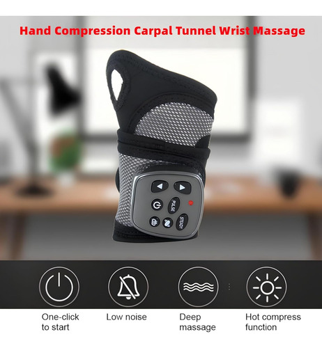 Muñequera De Compresión De Mano Para Túnel Carpiano C/masaje
