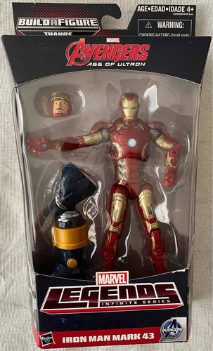 Iron Man Mark 43 Marvel Legends Baf Thanos (Usado)