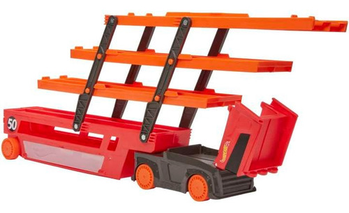 Camion Hot Wheels City Mega Remolque Premium