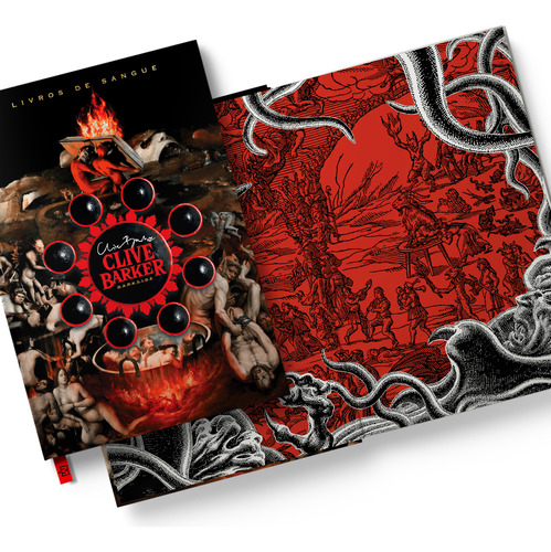 Livros De Sangue: Volume 4, De Clive, Barker. Editora Darkside, Capa Dura Em Português, 2022