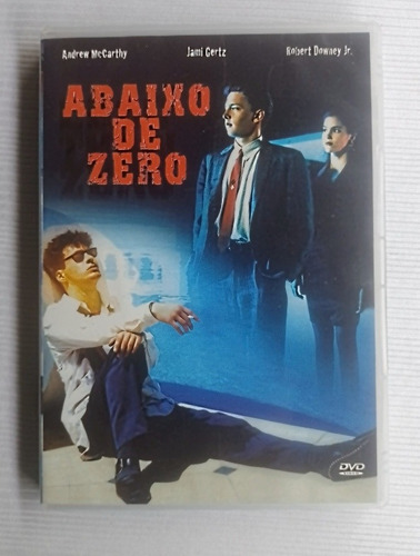 Dvd Abaixo De Zero Andrew Mccarthy Original Seminovo