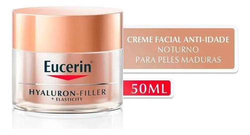 Creme Antiidade Eucerin Hyaluron Filler Elasticity Noite 51g