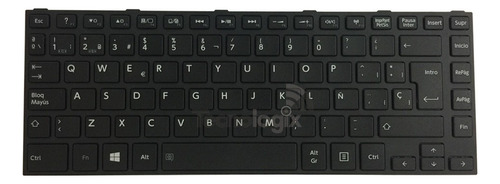 Teclado Toshiba TOC40BES C40-b C40d-b C40t-b C45-b C45d-b C45t-b Esp